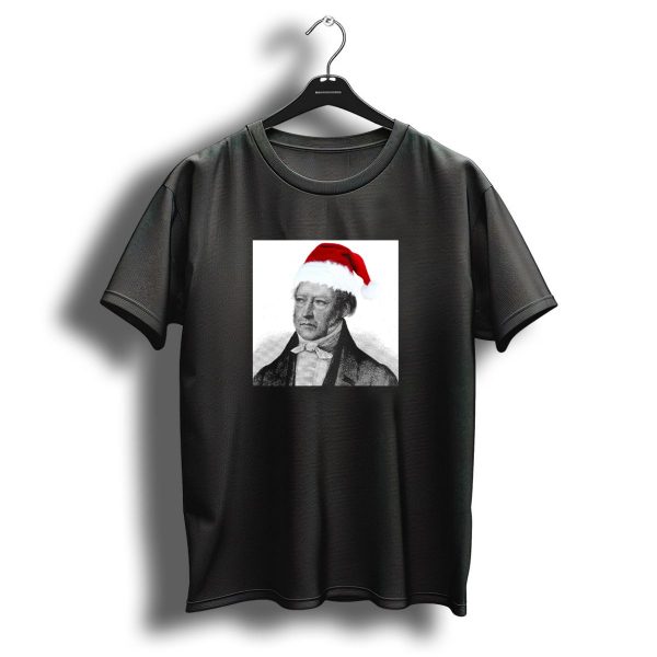Hegel Christmas Santa Hat T Shirt 1 t shirt 1