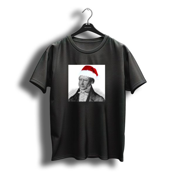 Hegel Christmas Santa Hat T Shirt t shirt 1