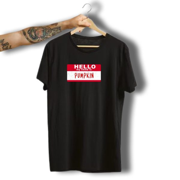 Hello My Name Is Pumpkin Peter Peter Pumpkin Eater Halloween T Shirt t shirt 1