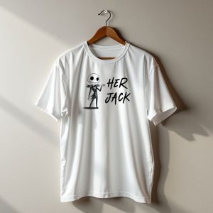 Her Jack Halloween Skeleton Suit T-Shirt