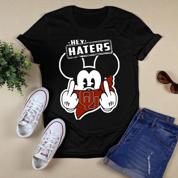 Hey Haters Oklahoma Sooners T Shirt 1