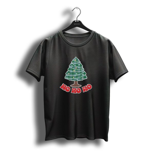 Ho Ho Ho Funny Santa Claus Christmas Tree Xmas T Shirt t shirt 1