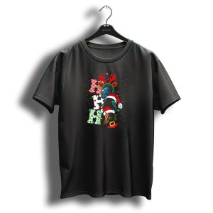 Ho Ho Ho Horse Reindeer Christmas Holiday T Shirt