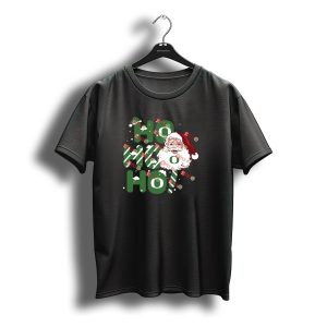 Ho Ho Ho Santa Claus Christmas Oregon Ducks T-Shirt