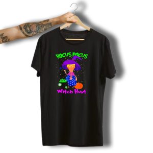 Hocus Pocus Trump Witch Hunt Halloween Trick Treat T-Shirt