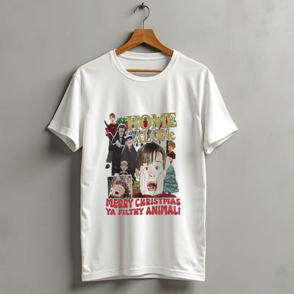 Home Alone Merry Christmas Ya Filthy Animal Kevin Mccallister Holiday Movie T Shirt 1 t shirt 1 1