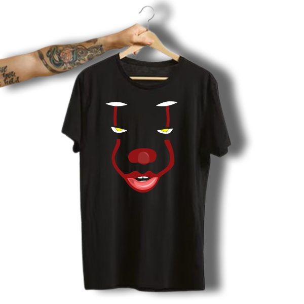 Horror Clown Face Halloween Scary Mask T Shirt t shirt 1