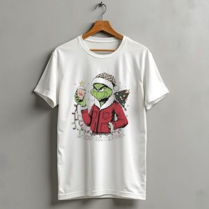 Houston Cougars X Grinch Is This Jolly Enough Merry Christmas T-Shirt