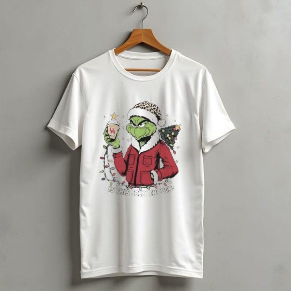 Houston Cougars X Grinch Is This Jolly Enough Merry Christmas T Shirt 1 t shirt 1