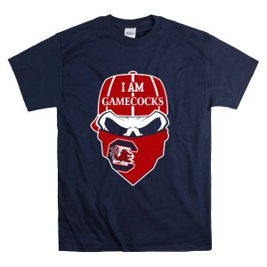 I Am Gamecocks South Carolina Gamecocks Skull T-Shirt