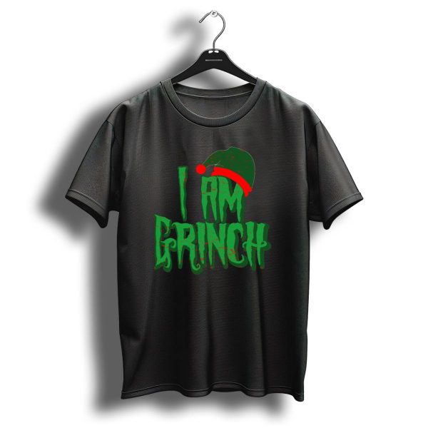 I Am Grinch Christmas Hat T Shirt 1 t shirt 1