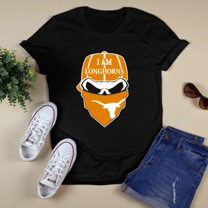 I Am Longhorns Texas Longhorns Skull T-Shirt