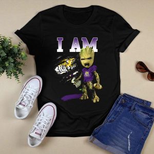 I Am Lsu Tiger Spirit Football Groot T-Shirt