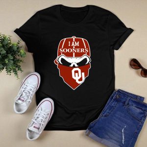 I Am Oklahoma Sooners Skull Ou T-Shirt