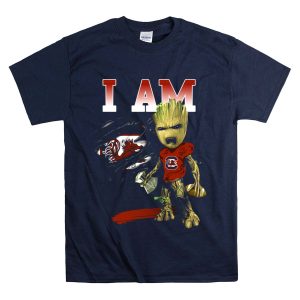 I Am Sc Gamecocks Groot Football Fan T-Shirt