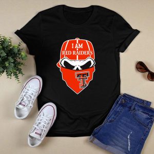 I Am Texas Tech Red Raiders Skull T T-Shirt