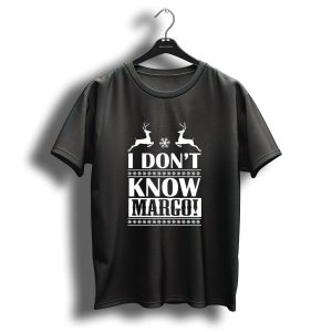 I Dont Know Margo Christmas Vacation Reindeer Snowflake T Shirt