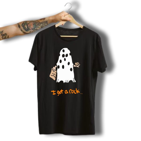 I Got A Rock Ghost Costume Halloween Charlie Brown T Shirt t shirt 1