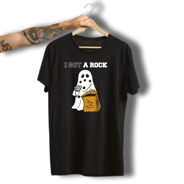 I Got A Rock Ghost Costume Halloween Peanuts Charlie Brown T Shirt t shirt 1
