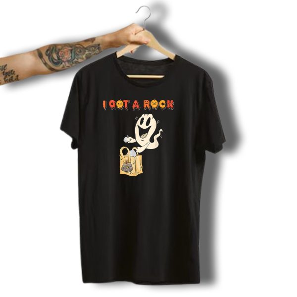 I Got A Rock Halloween Pumpkin Ghost Trick Or Treat T Shirt t shirt 1
