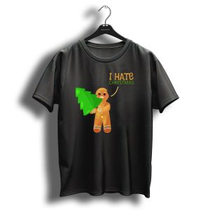 I Hate Christmas Gingerbread Man T-Shirt