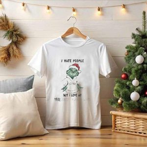 I Hate People But I Love My Wake Forest Demon Deacons Grinch Christmas T-Shirt