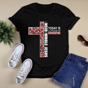 I Need Ohio State And Jesus Football Jersey Christian Believers Shirt