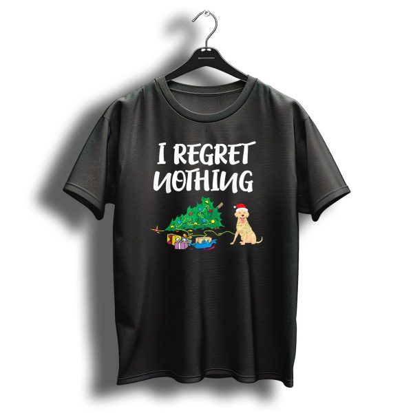 I Regret Nothing Funny Labrador Dog Christmas Owners Pet T Shirt 1 t shirt 1