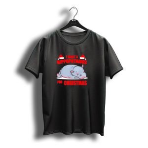 I Want A Hippopotamus For Christmas With Santa Hats T-Shirt