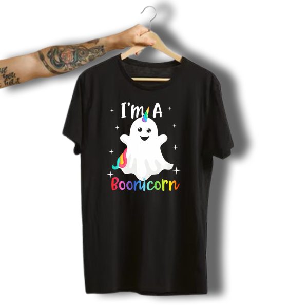 IM A Boonicorn Cute Halloween Funny Unicorn Ghost T Shirt t shirt 1 1