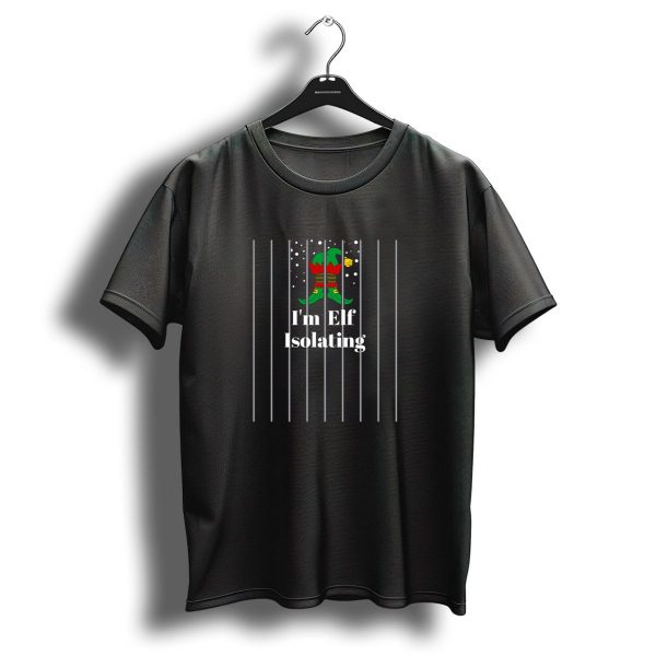 IM Elf Isolating Christmas Prison Bars T Shirt 1 t shirt 1