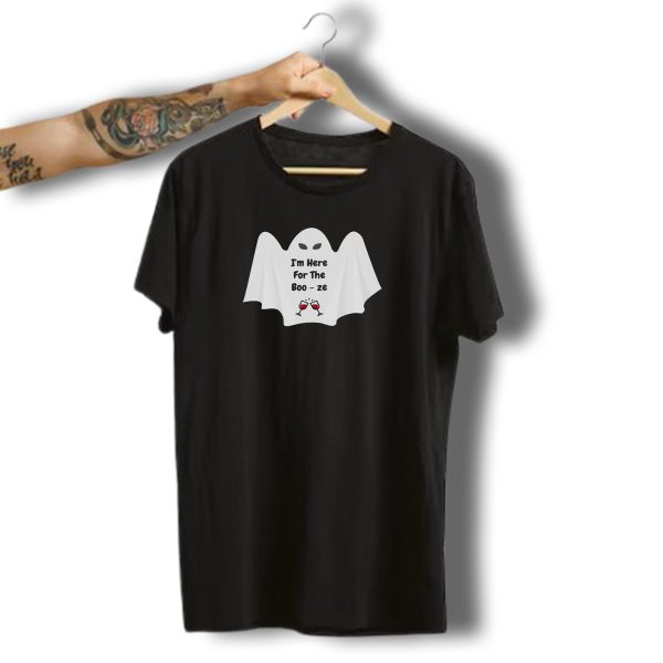 IM Here For The Boo Ze Halloween Ghost T Shirt t shirt 1