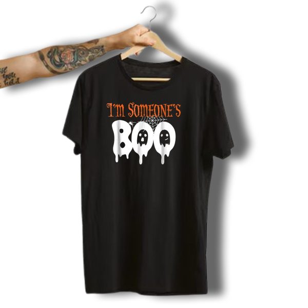 IM Someones Boo Halloween Ghosts And Spider Web T Shirt t shirt 1