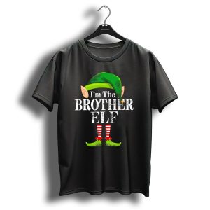 I'm The Brother Elf Matching Family Christmas Holiday Pajama T-Shirt
