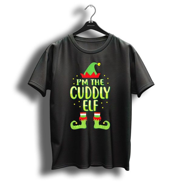 IM The Cuddly Elf Matching Family Group Christmas Costume T Shirt 1 t shirt 1