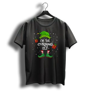 I'm The Cursing Elf Christmas Humor Group Gift Holiday Fun T-Shirt