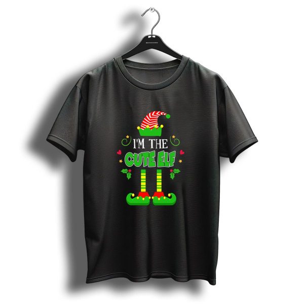 IM The Cute Elf Matching Family Christmas Group T Shirt 1 t shirt 1