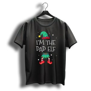 I'm The Dad Elf Matching Family Outfit Christmas T-Shirt