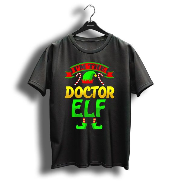 IM The Doctor Elf Christmas Costume Family Matching Group T Shirt 1 t shirt 1
