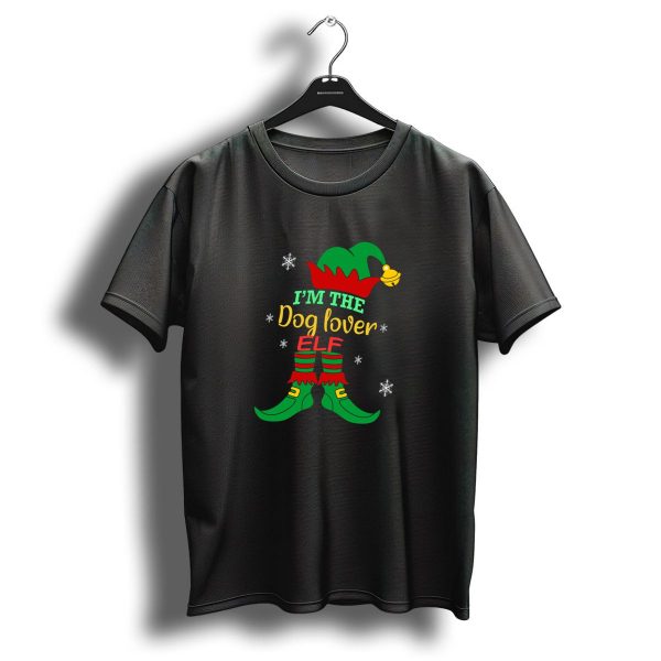 IM The Dog Lover Elf Christmas Snowflakes Hat And Shoes T Shirt 1 t shirt 1