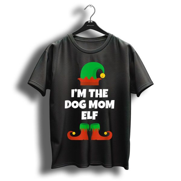 IM The Dog Mom Elf Christmas Family Humor T Shirt 1 t shirt 1