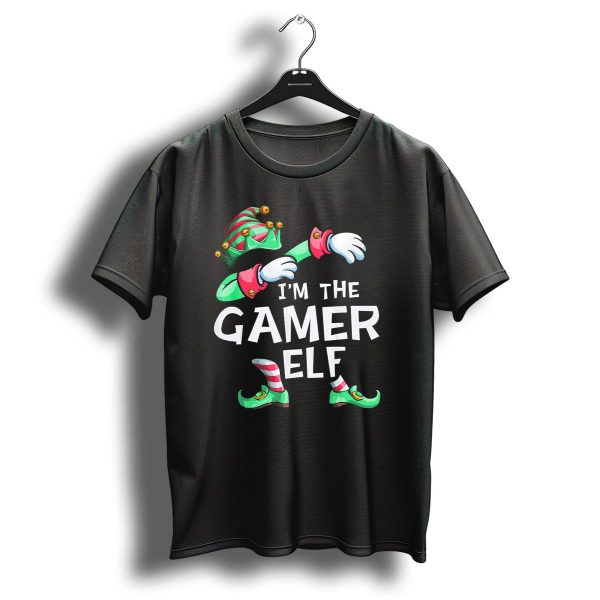 IM The Gamer Elf Dabbing Christmas Family T Shirt 1 t shirt 1