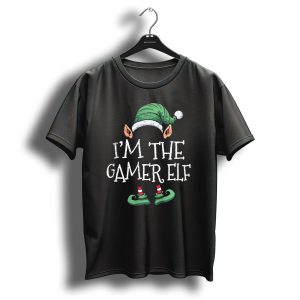 I'm The Gamer Elf Family Group Christmas T-Shirt
