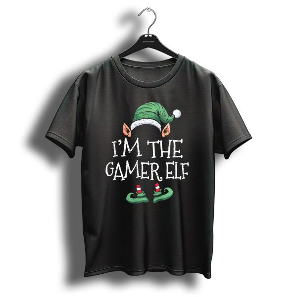 IM The Gamer Elf Family Group Christmas T Shirt 1 t shirt 1