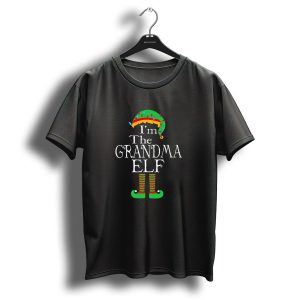 I'm The Grandma Elf Holiday Christmas T-Shirt