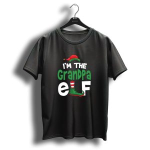 I'm The Grandpa Elf Christmas Hat Shoe T-Shirt