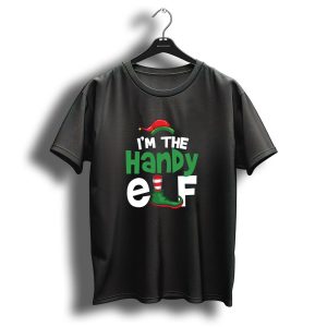 I'm The Handy Elf Christmas Hat And Shoe T-Shirt
