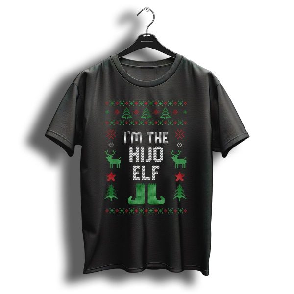 IM The Hijo Elf Christmas Sweater Style Reindeer And Trees T Shirt 1 t shirt 1