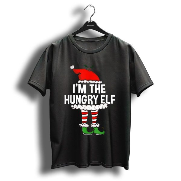 IM The Hungry Elf Christmas Family Pajama Party T Shirt 1 t shirt 1