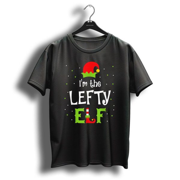IM The Lefty Elf Funny Christmas Family Left Handed T Shirt 1 t shirt 1